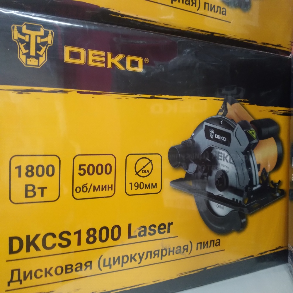 Циркулярная пила deko